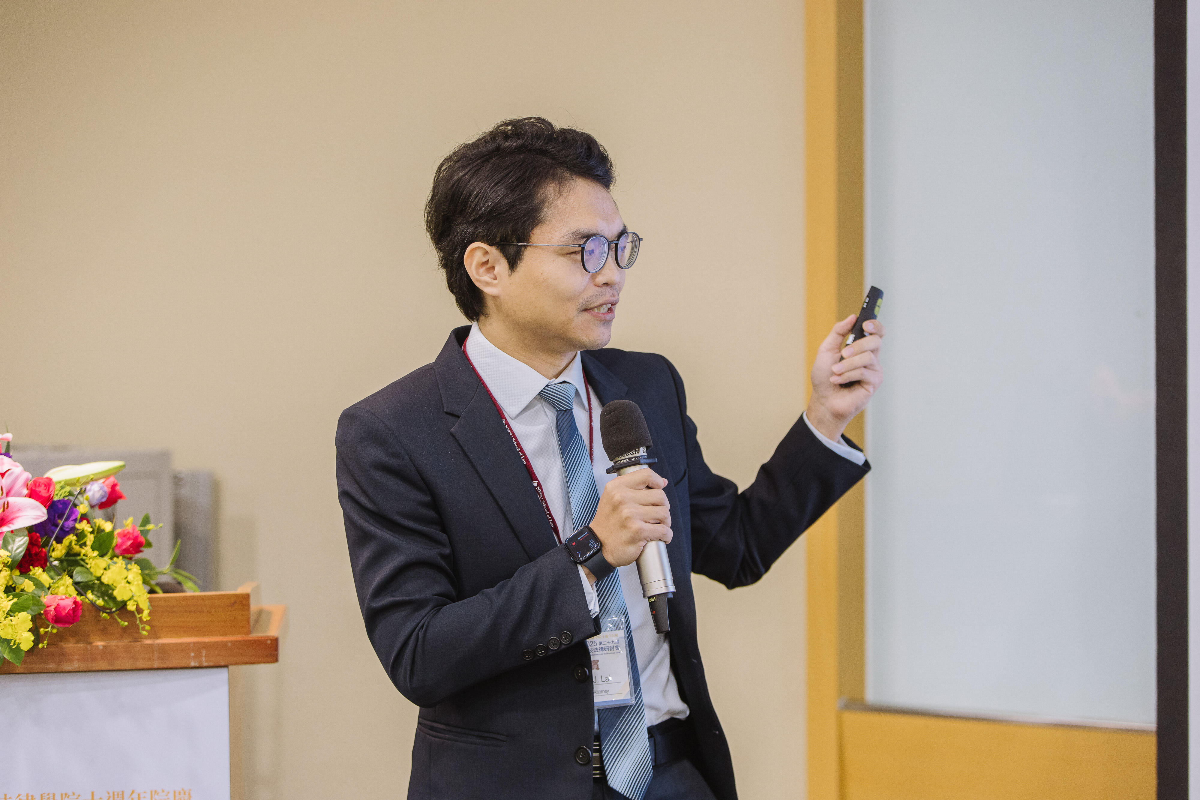 Jason J. Lai speaking